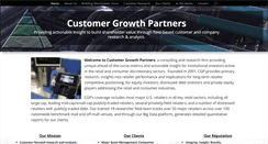 Desktop Screenshot of customergrowthpartners.com