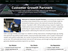 Tablet Screenshot of customergrowthpartners.com